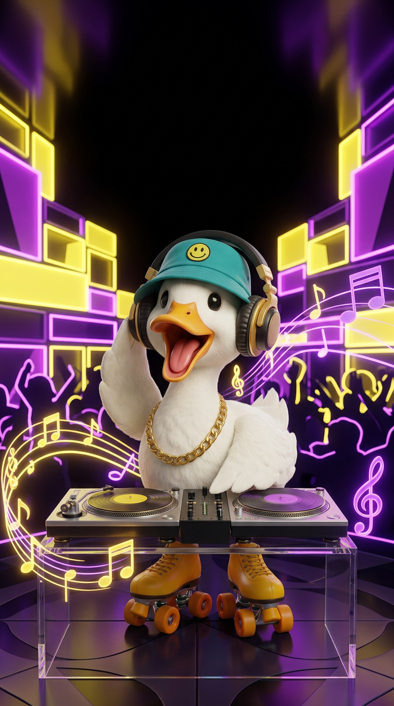 Quackers phone wallpaper